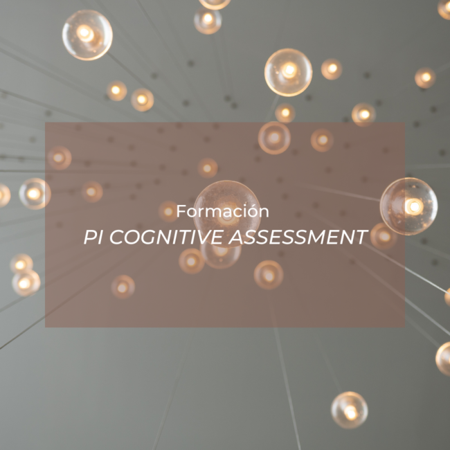 Formacion PI Cognitive Assessment Formacion PI Cognitive Assessment